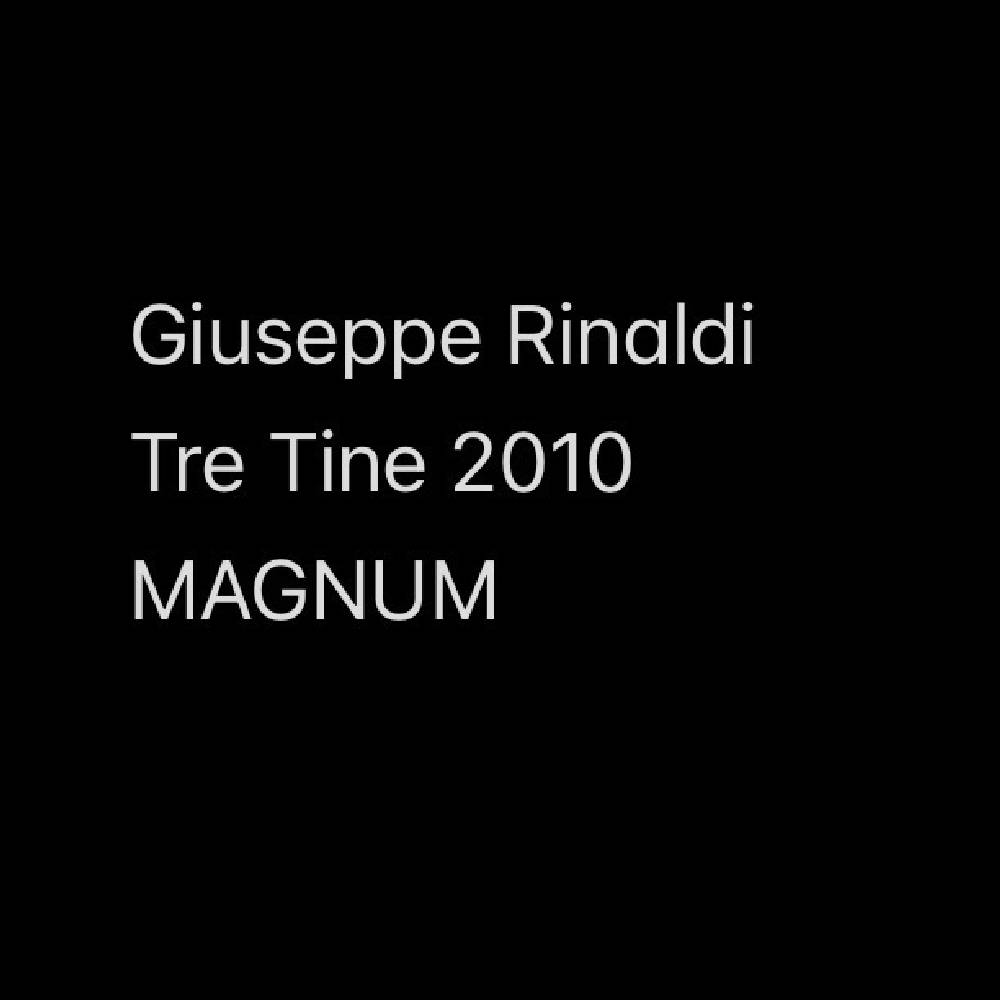 G. Rinaldi Barolo Tre Tine 2010 MAGNUM