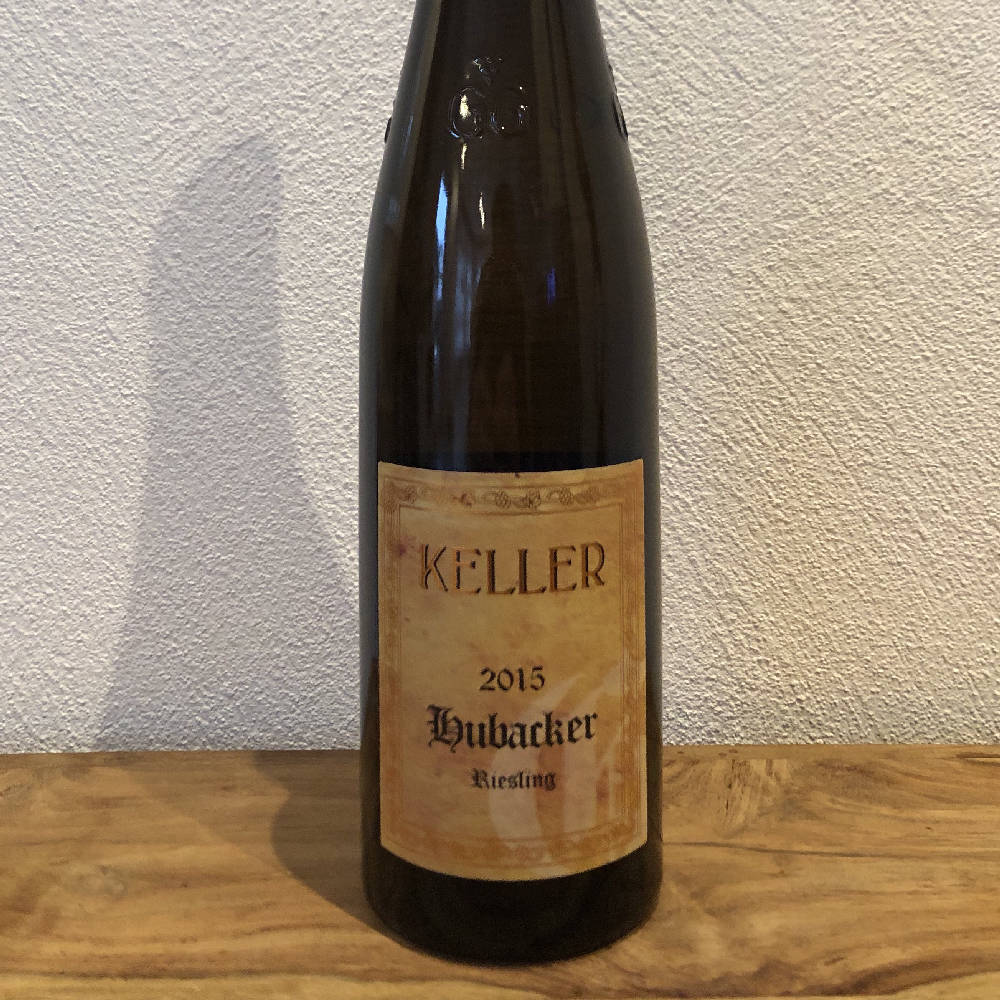Klaus Peter Keller Hubacker 2015 Riesling 
