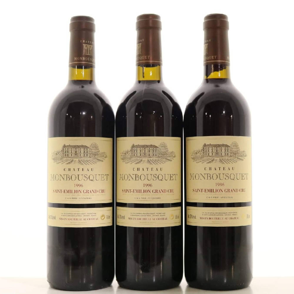 3 x 1996 Ch. Monbousquet 