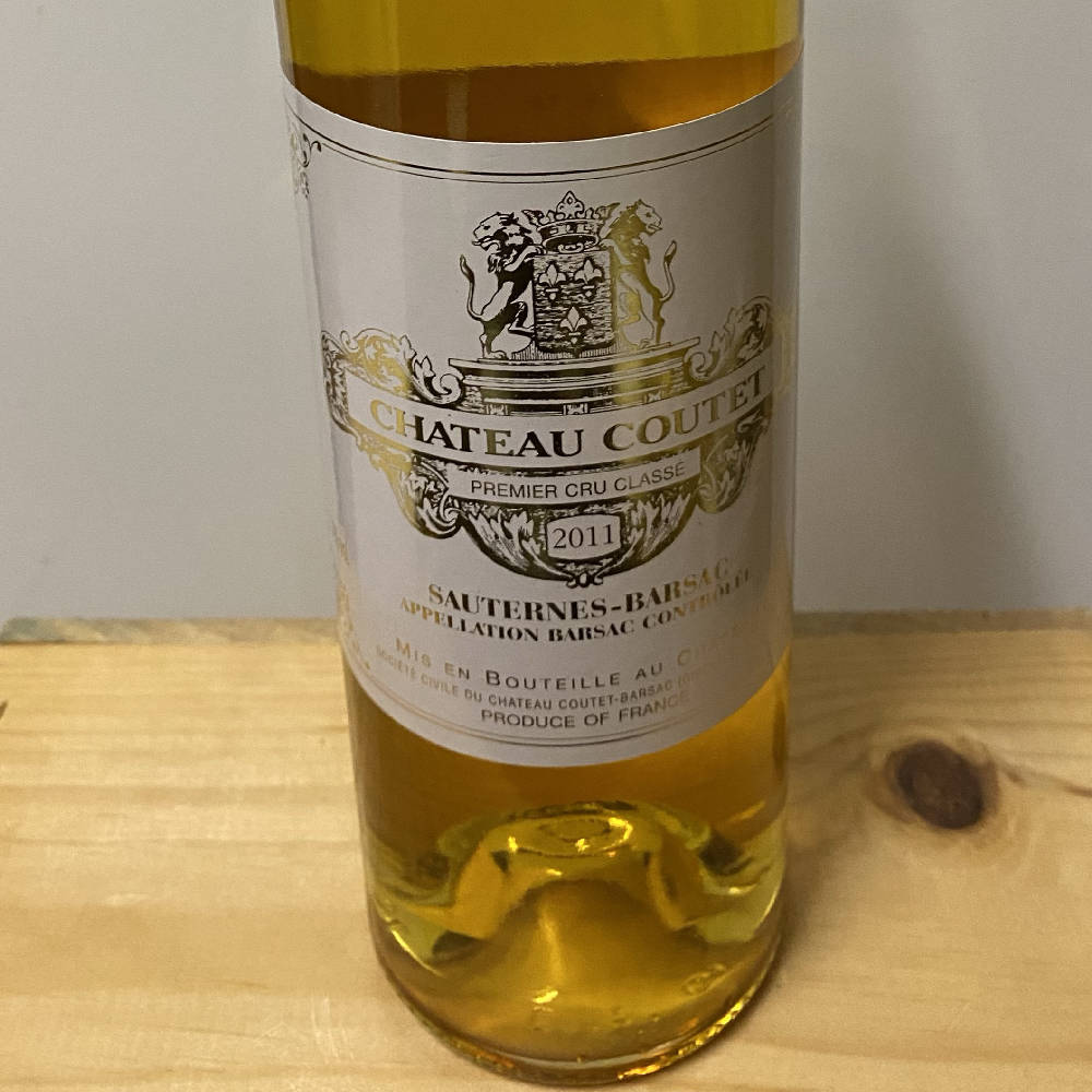 Château Coutet 2011 Premier Cru Sauternes