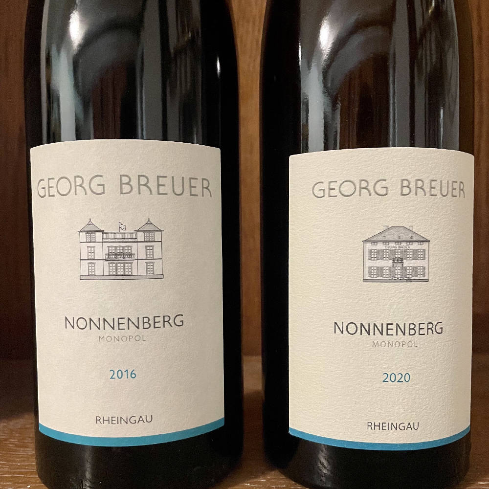 Georg Breuer Nonnenberg Riesling 2016 + 2020