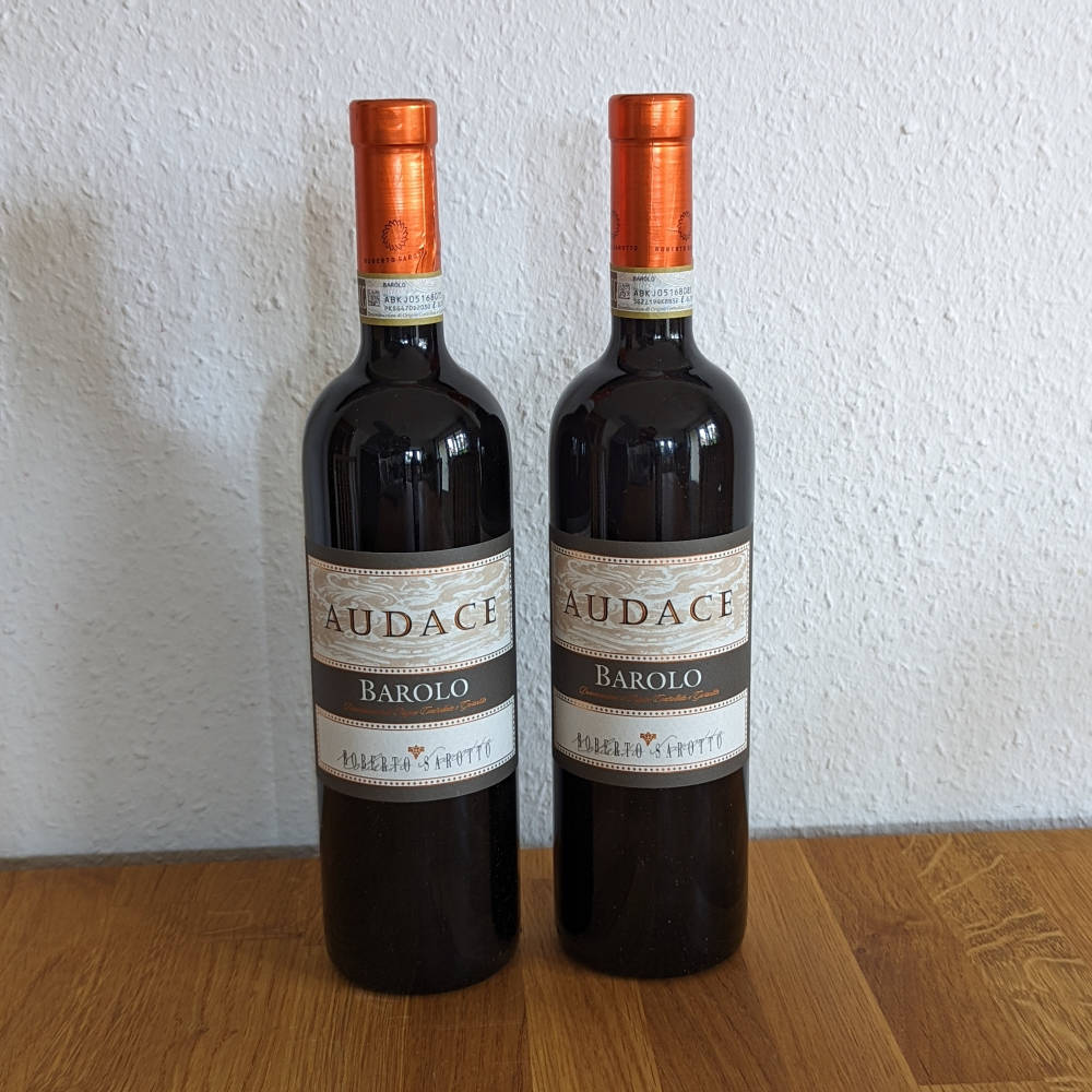 2016 Audace Roberto Sarotto Barolo 2 Stück 