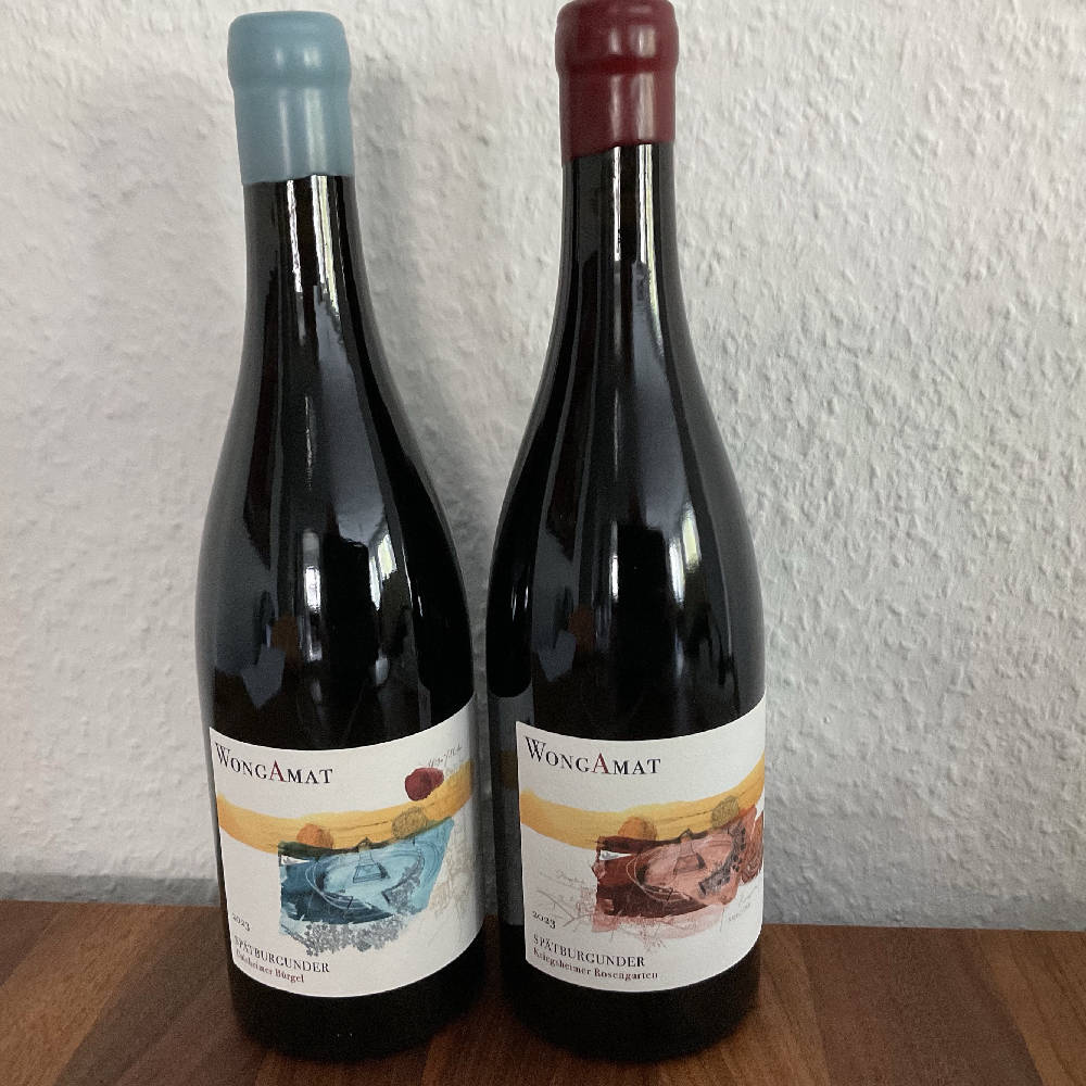 WongAmat Duo Spätburgunder Bürgel + Rosengarten 2023