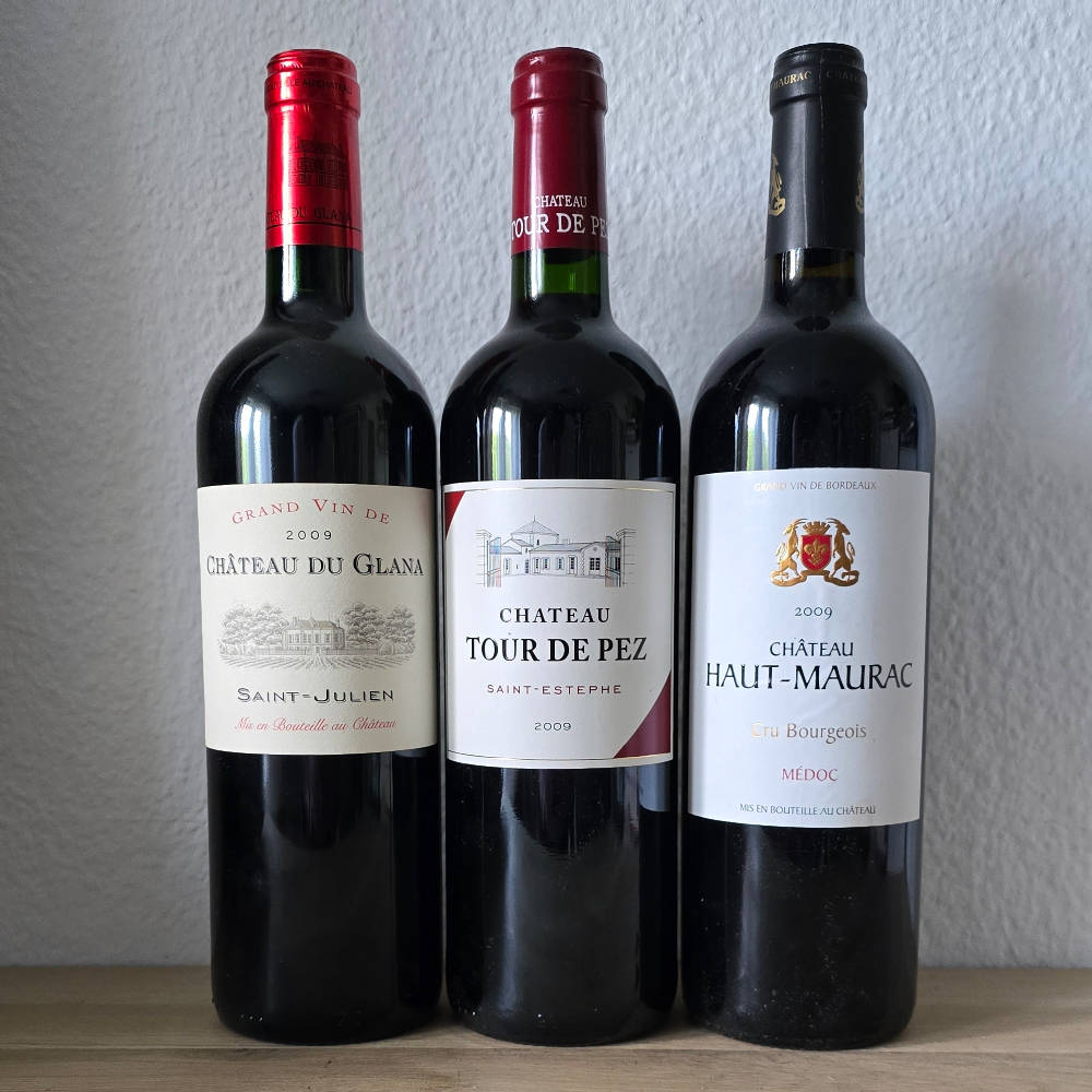 3 x Bordeaux 2009