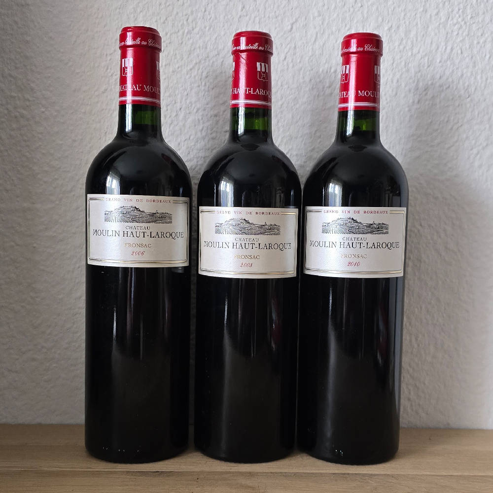 3 x Moulin-Haut Laroque 