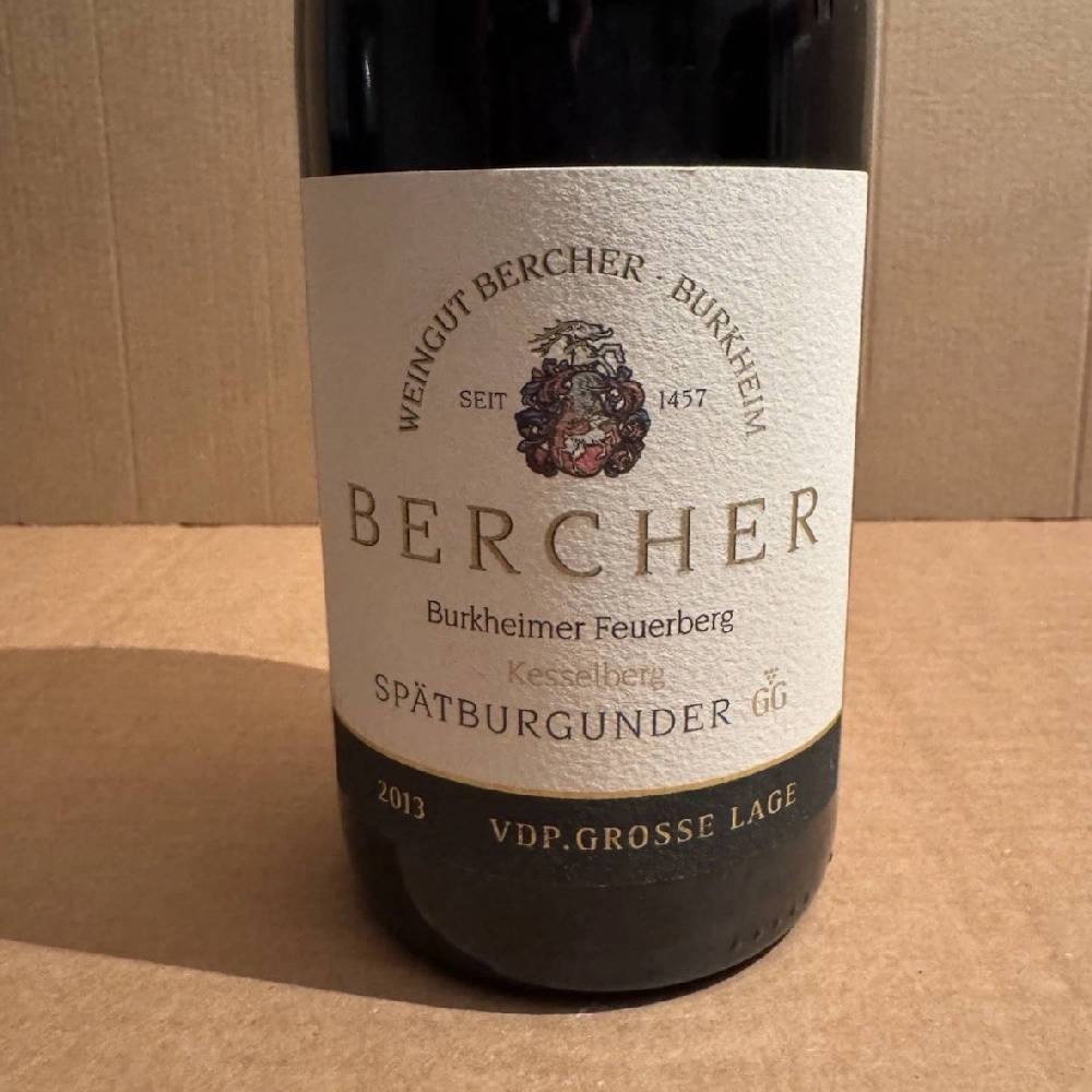 2013 Burkheimer Feuerberg Kesselberg Spätburgunder GG vom Weingut Bercher