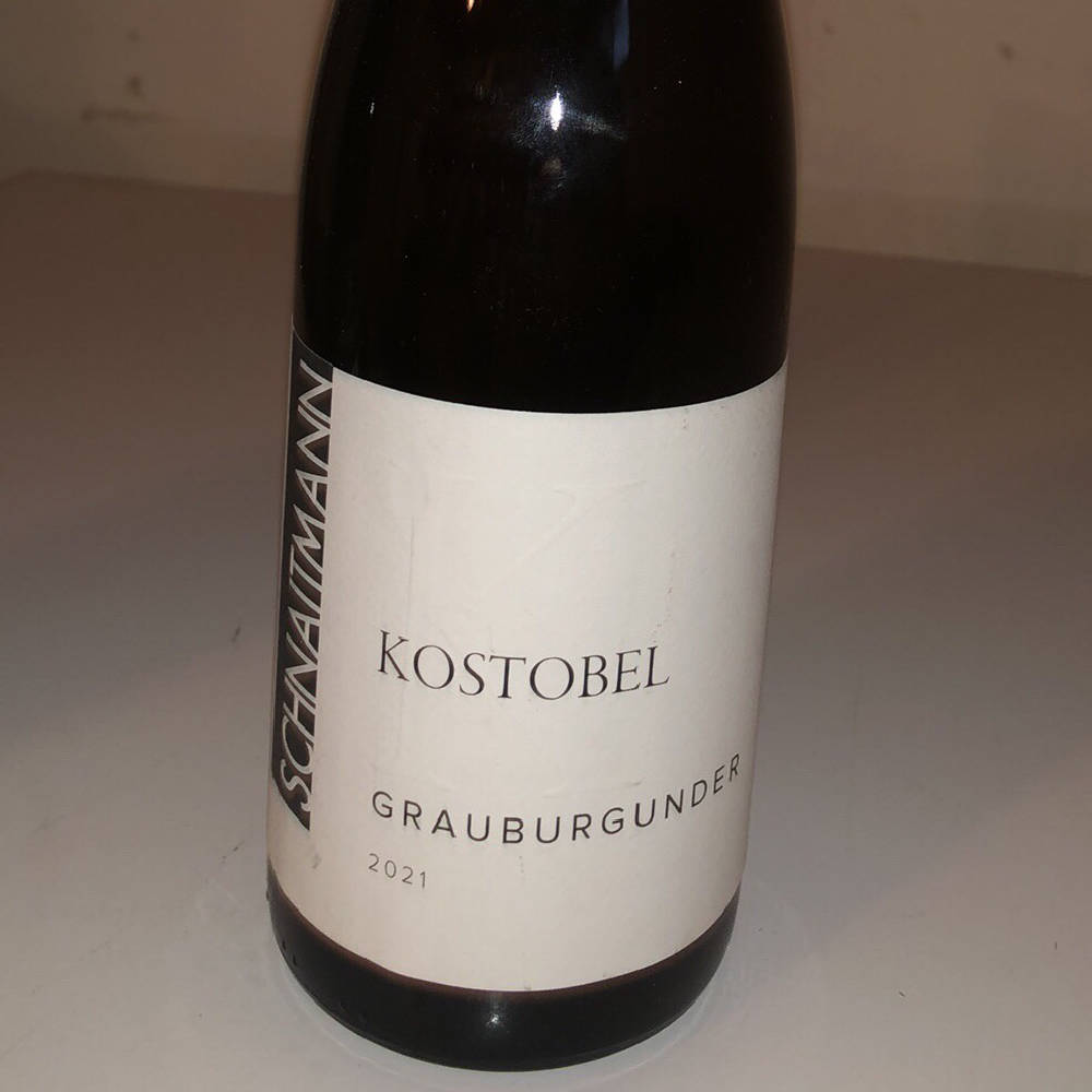  Rarität!! 2021 Grauburgunder Kostobel von Rainer Schnaitmann