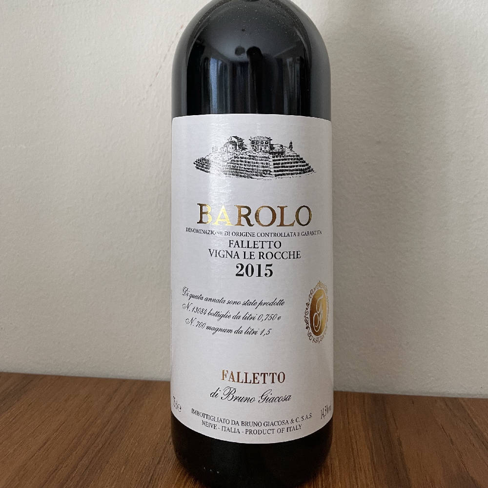 Bruno Giacosa - Barolo Falletto Vigne Le Rocche 2015