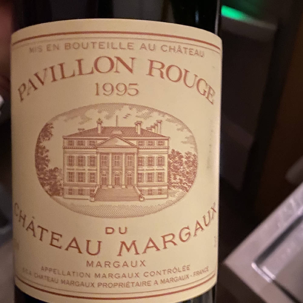 Pavillon Rouge du Château Margaux 1995  