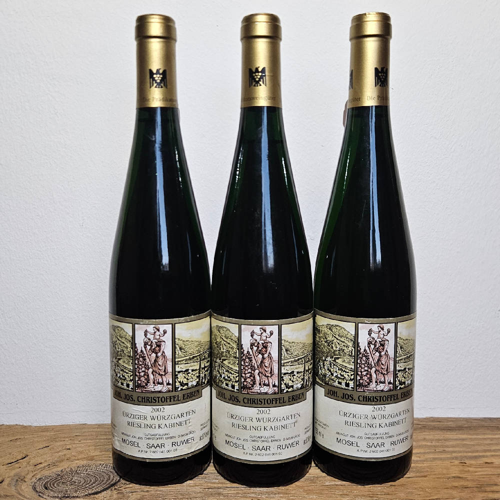 Joh. Jos. Christoffel Erben Ürziger Würzgarten Kabinett 2002 