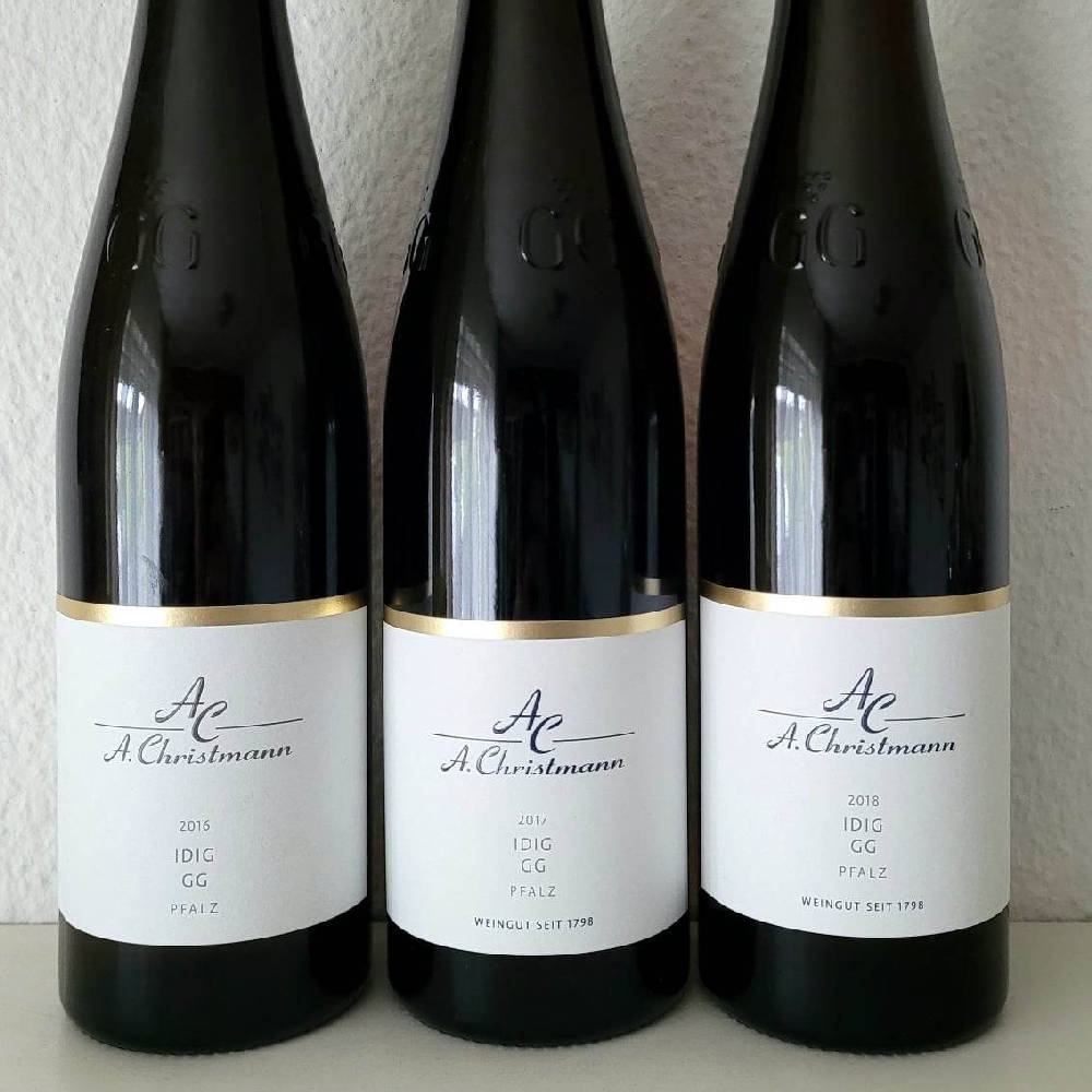 3 x IDIG Riesling GG 16-17-18 letztes Paket 