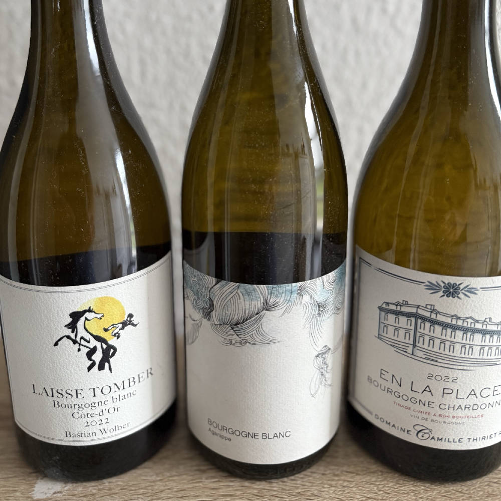 Burgunder Chardonnay Einhörner 3er