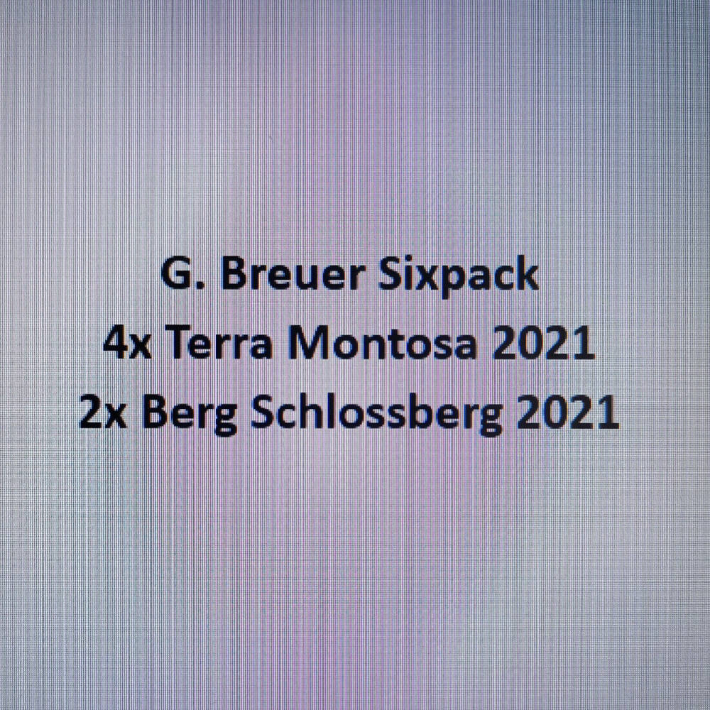 Georg Breuer Sixpack 
