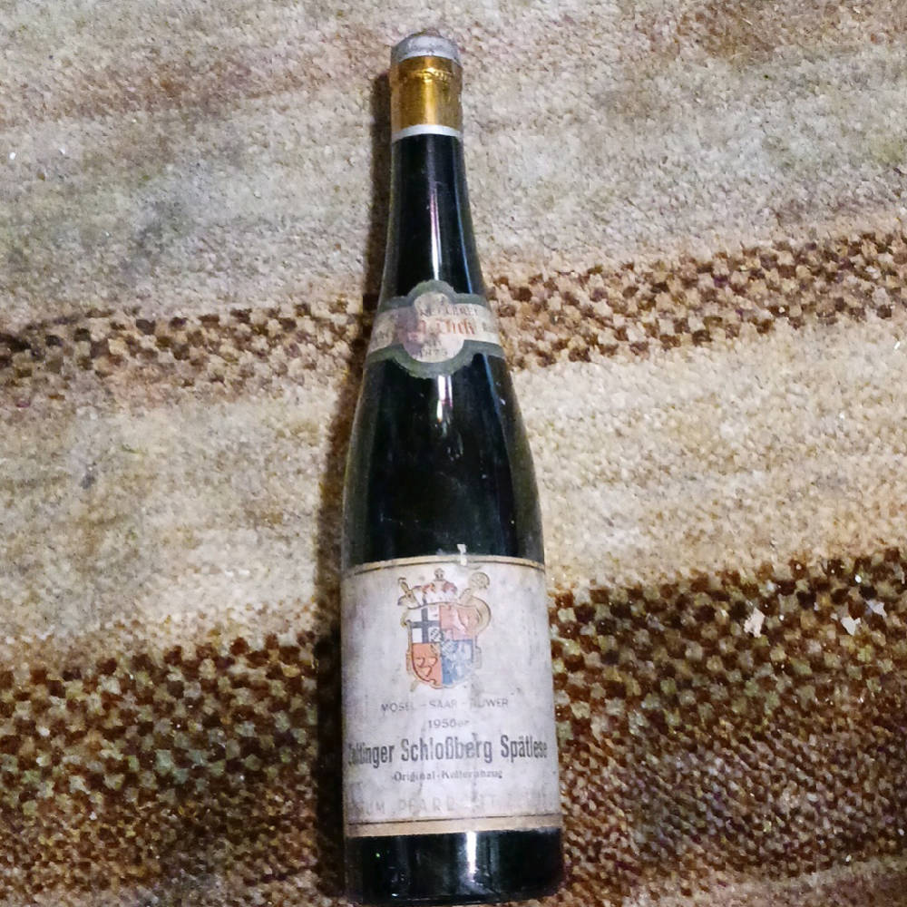 1950er Zeltinger schloßberg Spätlese 