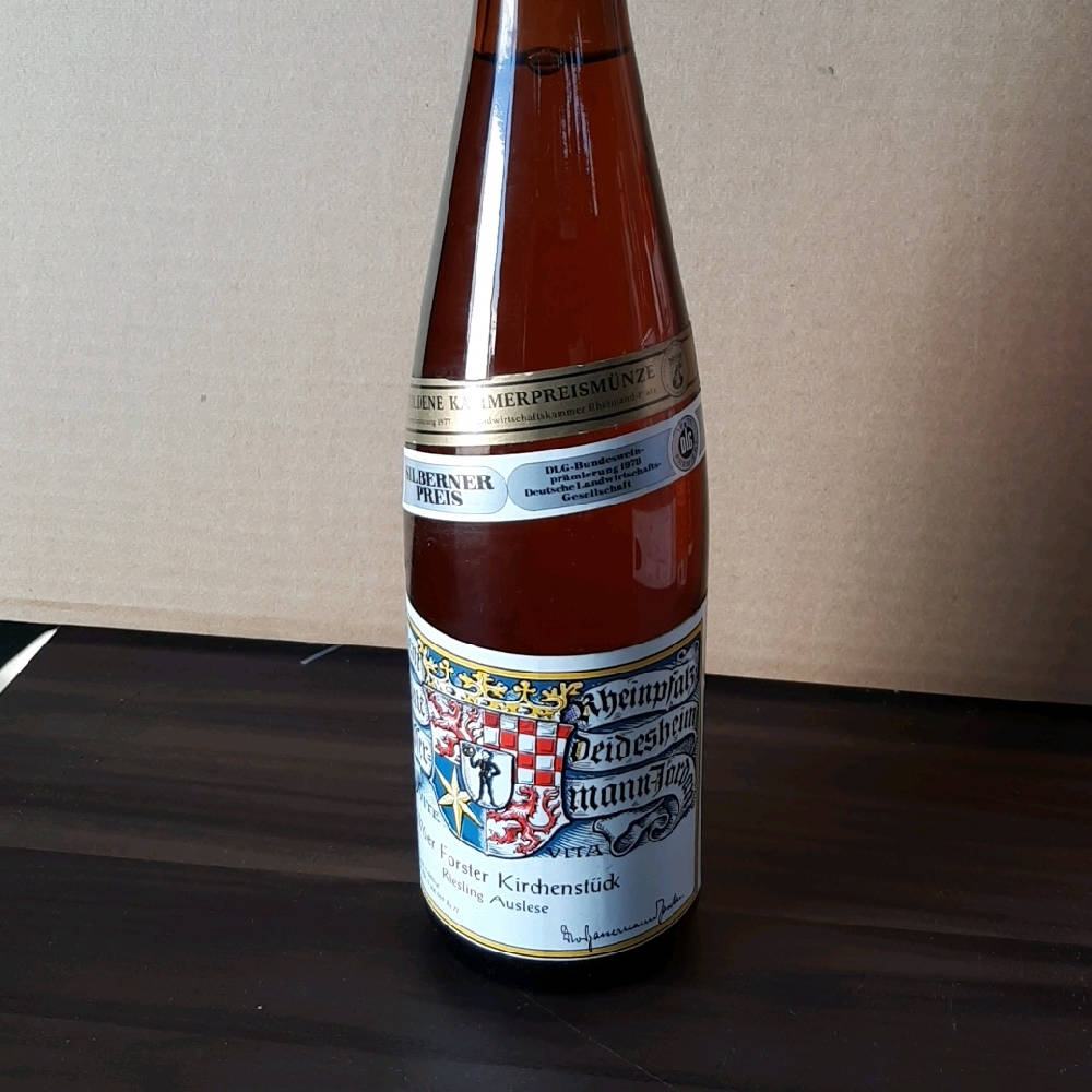 1976er Forster Kirchenstück Riesling Auslese Dr. von Bassermann-Jordan 