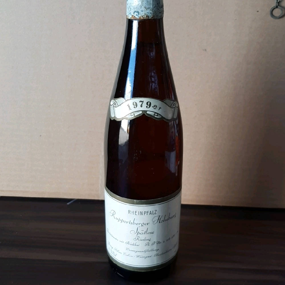 1979er Ruppertsberger Hoheburg Spätlese Riesling 