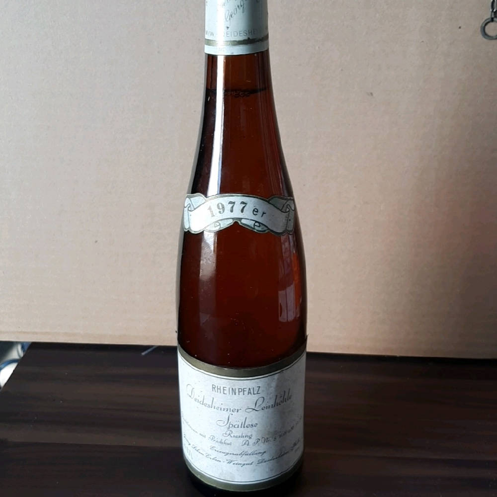 1977er Deidesheimer Leinhöhle Spätlese Riesling 