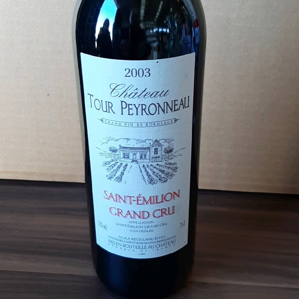 2003er Chateau Tour Peyronneau Saint-Emilion Grand Cru