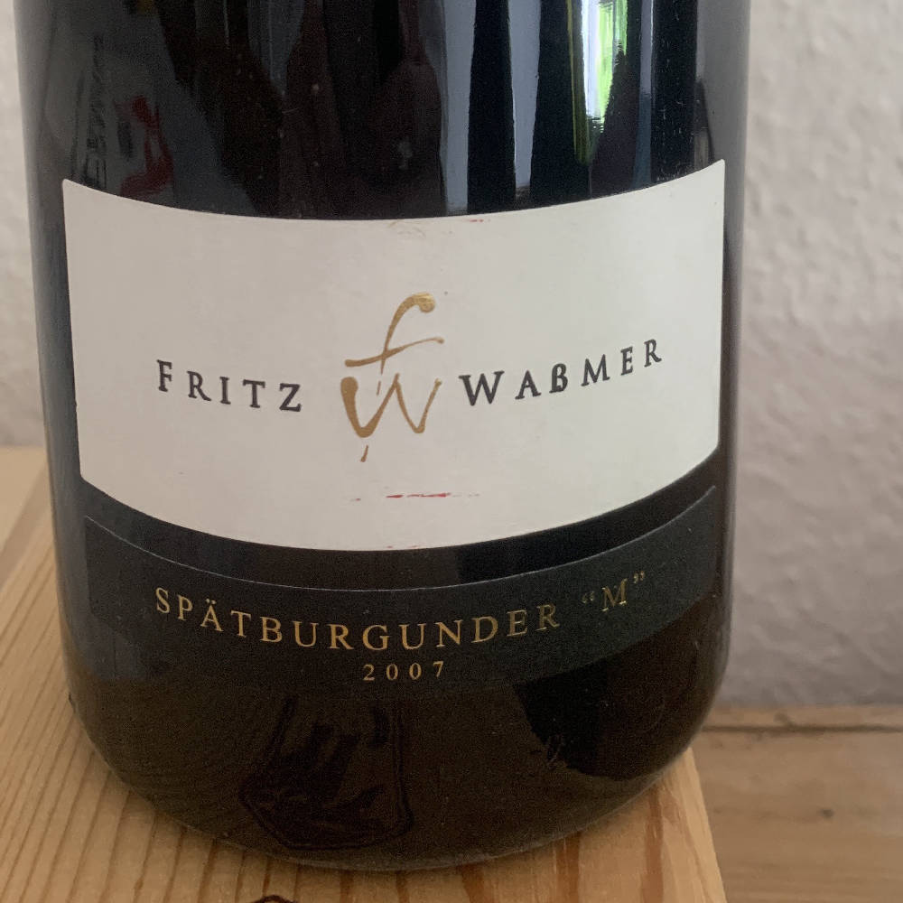 Fritz Waßmer Magnum 1,5 lt. Spätburgunder „M“ 2007