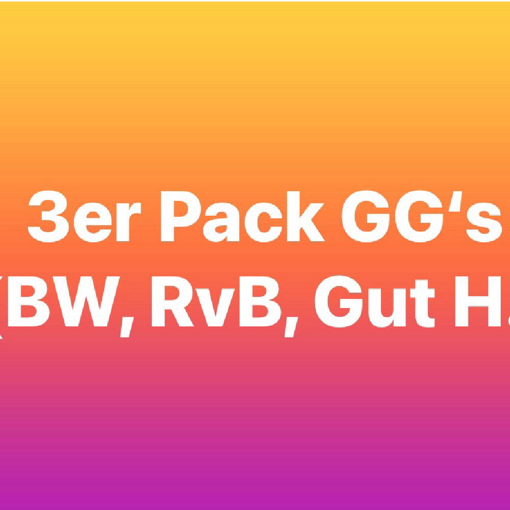 3er Pack Deutsche GG‘s