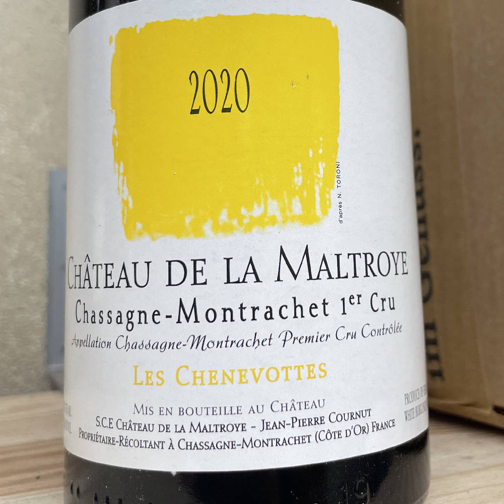 Chassagne-Montrachet 1er Cru Les Chenevottes blanc 2020