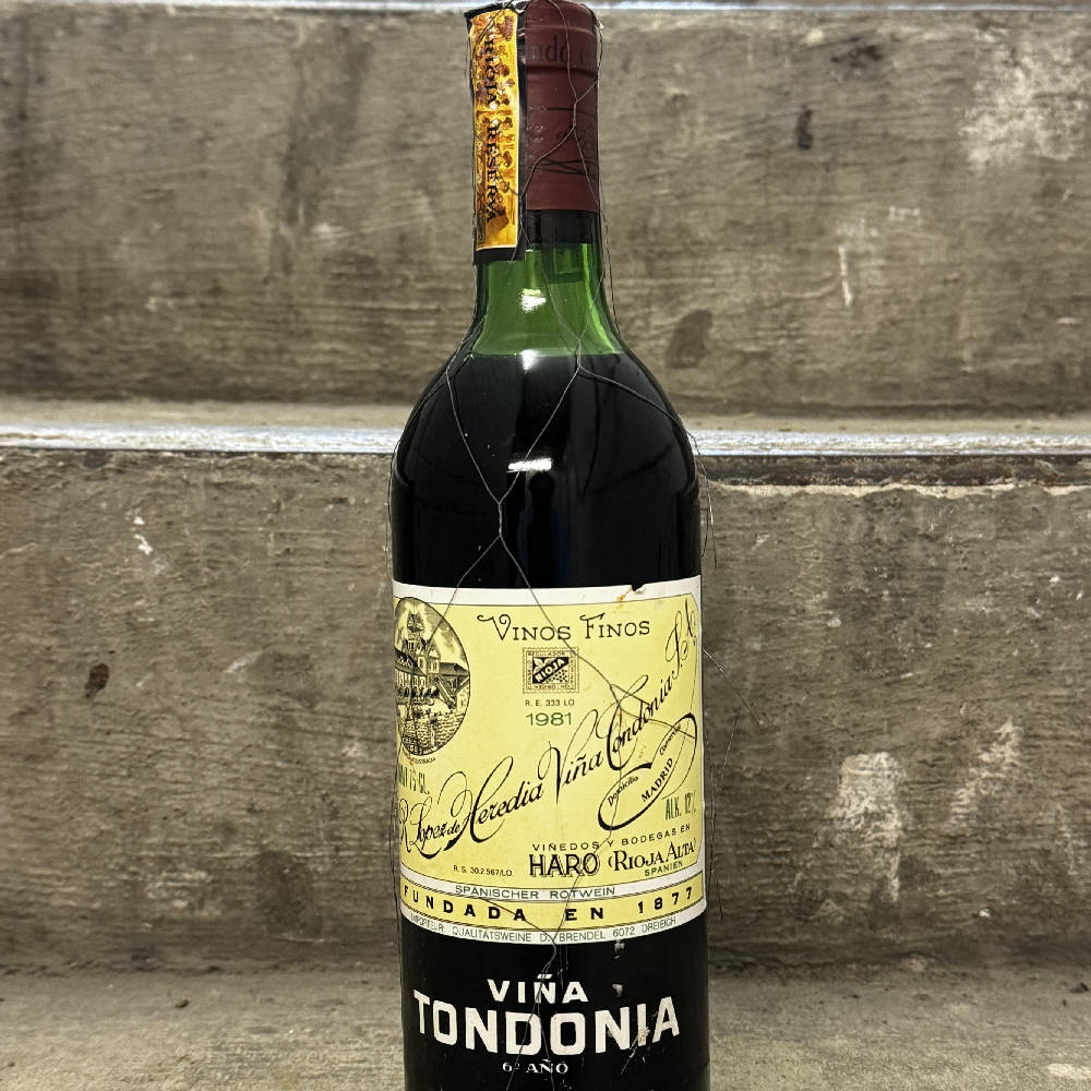 Vina Tondonia 6 ano 1981