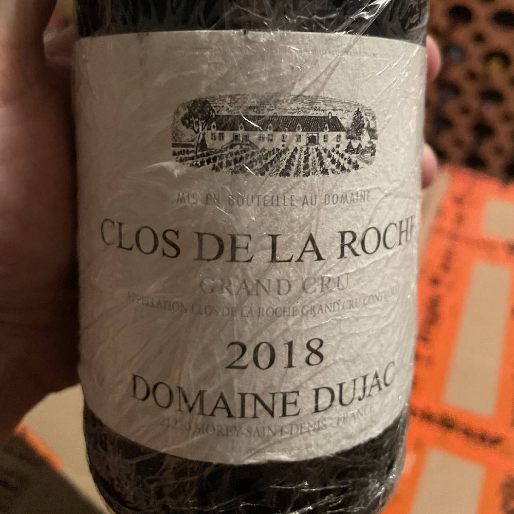 DOMAINE DUJAC CLOS DE LA ROCHE GRAND CRU 2018