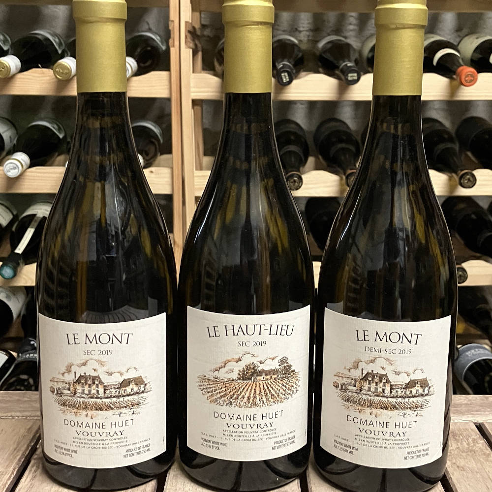 3 Fl. Domaine Huet 2019