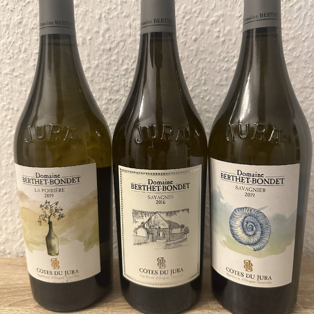 Trio Domaine Berthet-Bondet Jura