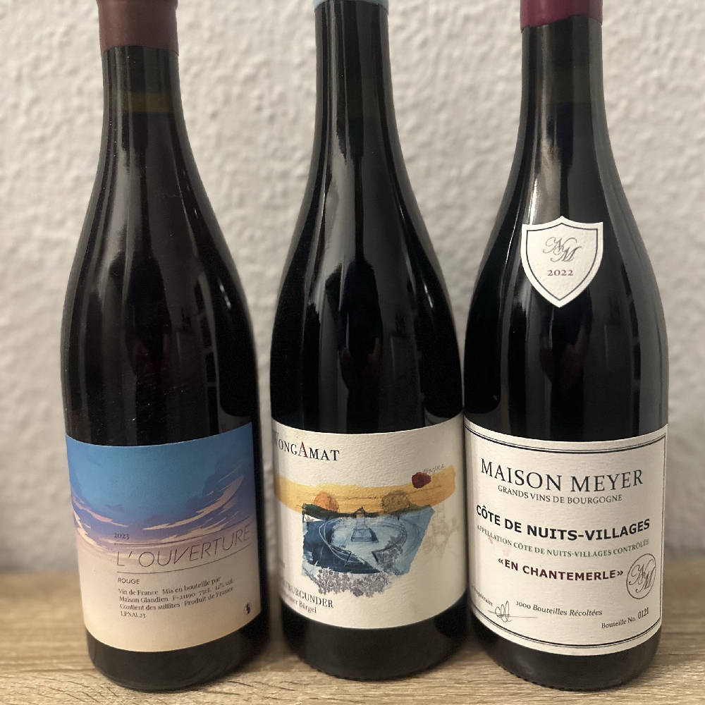 Spektakuläres Pinot-Trio