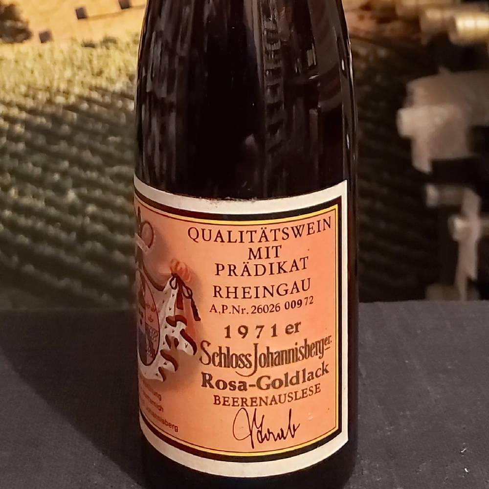 Schloss Johannisberger Beerenauslese 1971