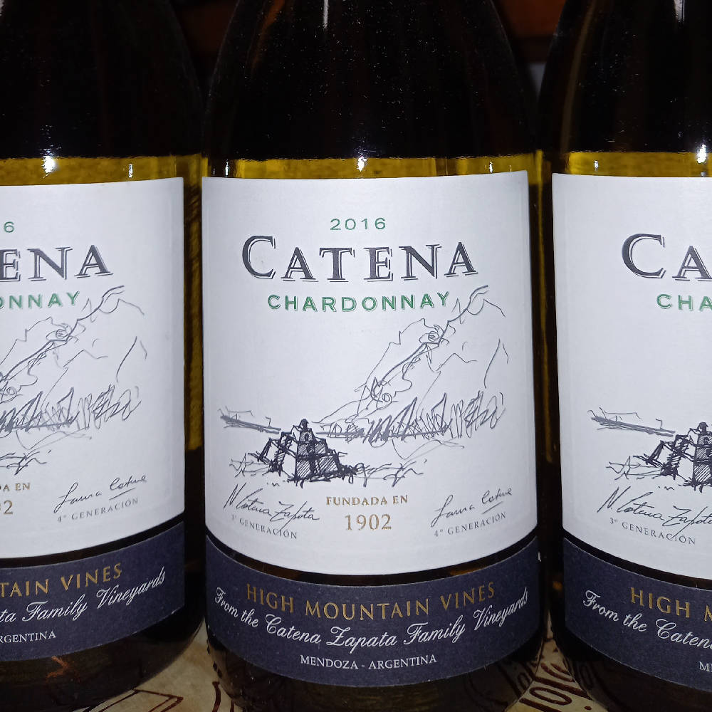 3 Flaschen Catena Chardonnay 2016