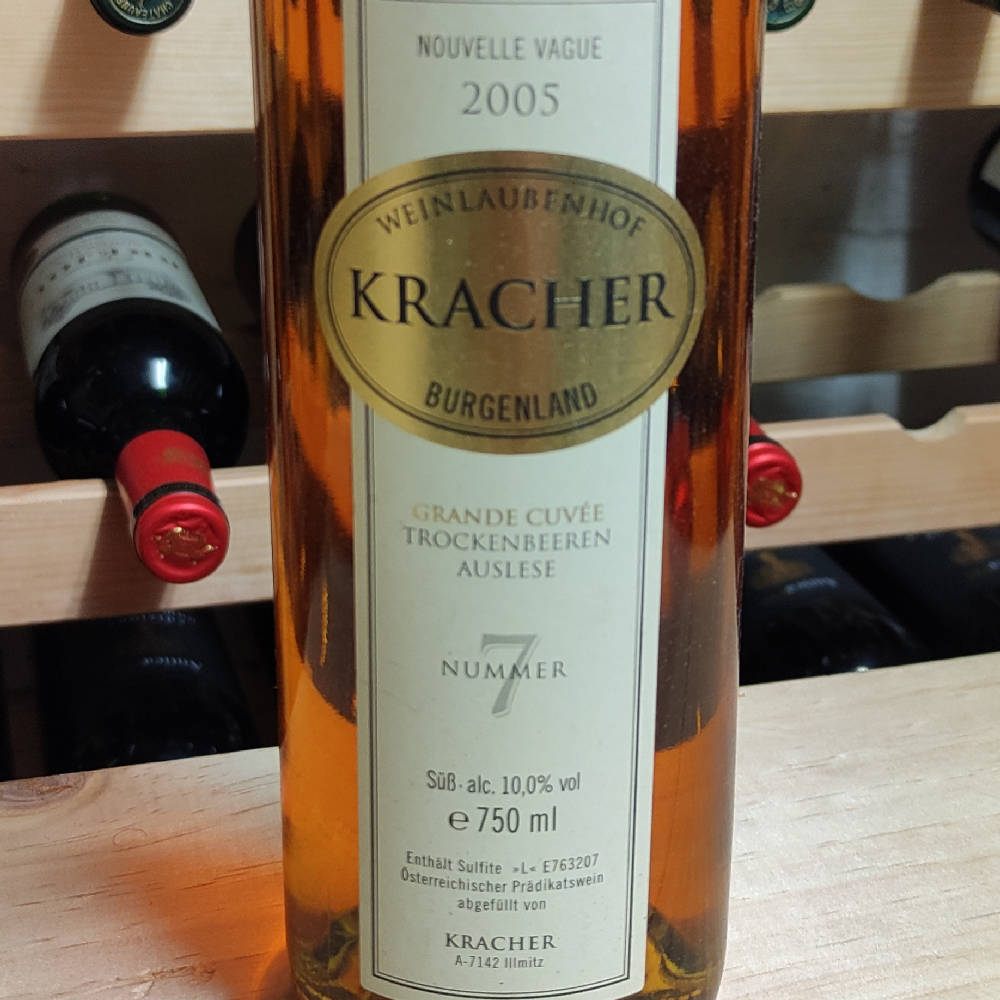 Kracher Trockenbeerenauslese 2005 Grande Cuvée Nr. 7 // 0,75 L Flasche