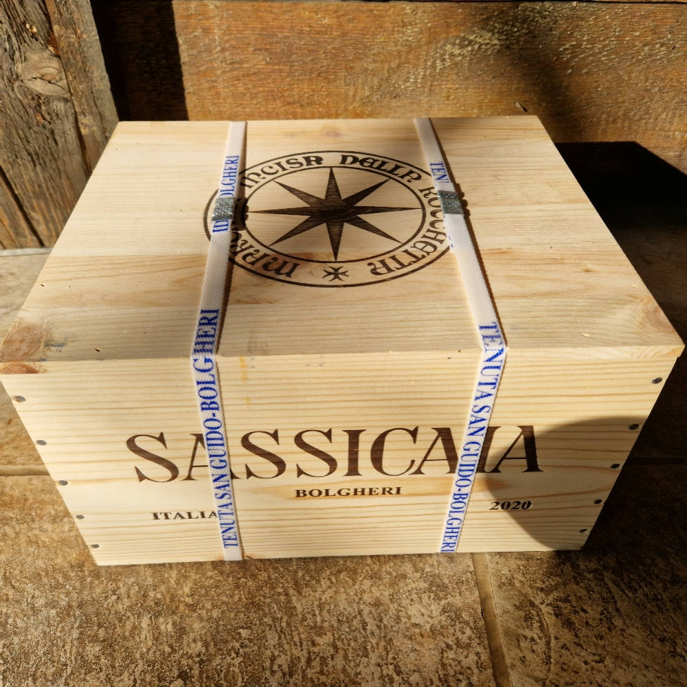 6 Fl. Sassicaia 2020 in OHK