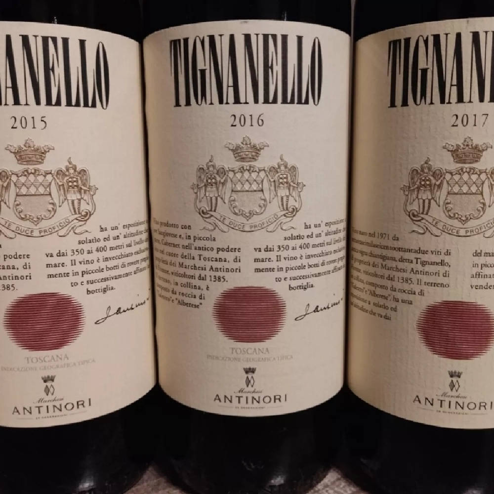 3 Flaschen Tignanello 