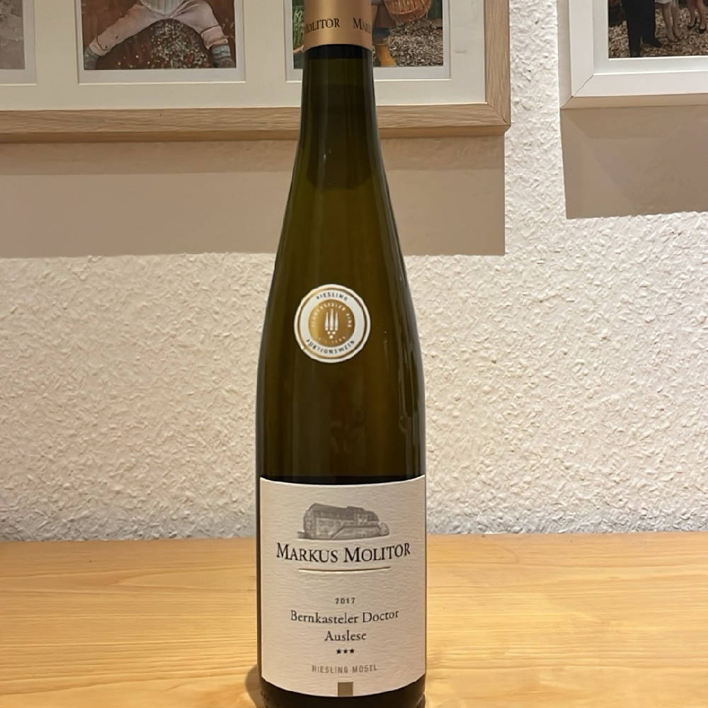 2017 Markus Molitor Bernkasteler Doctor Auslese *** Goldkapsel 100 PP