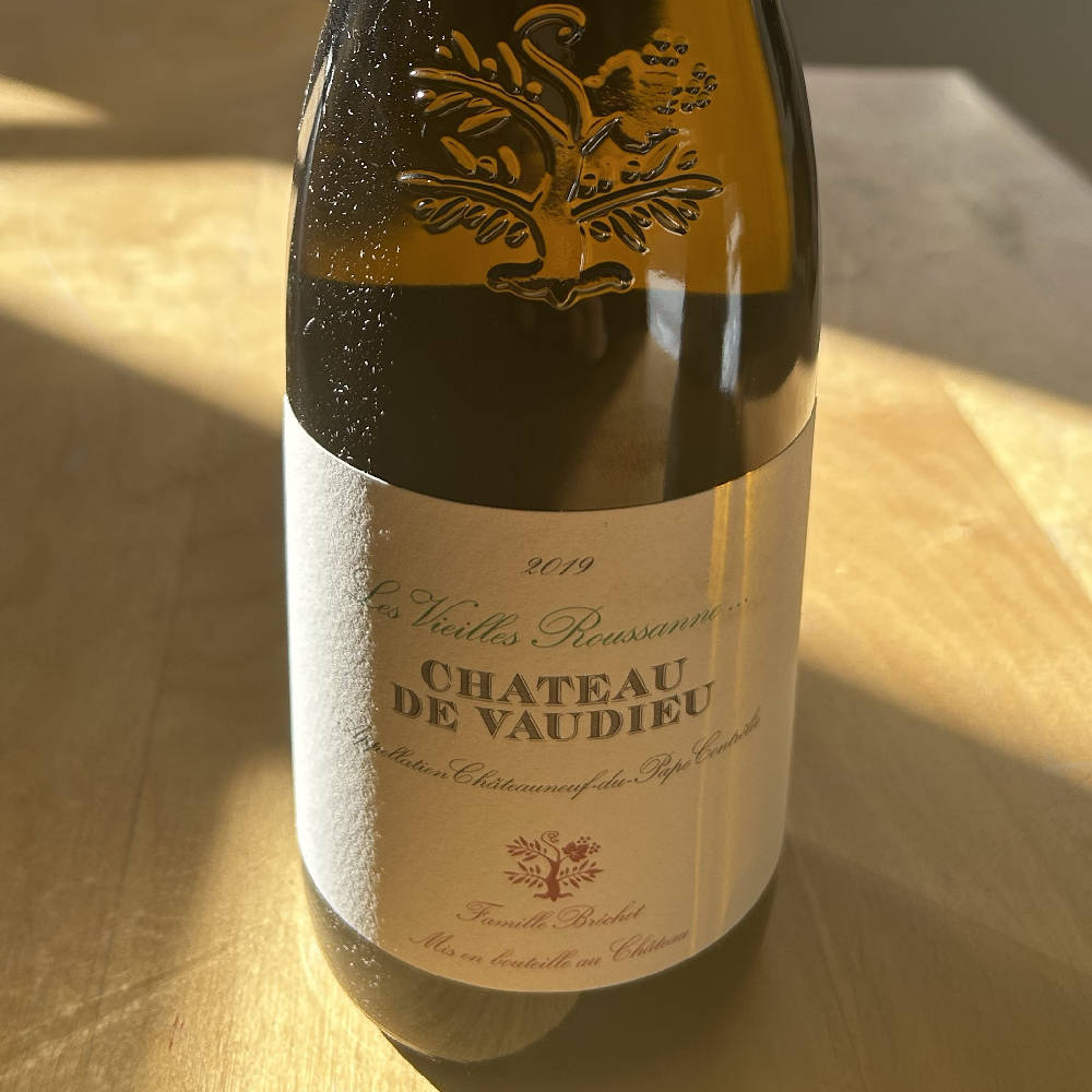 Châteauneuf du pape vaudieu les vielles rousanne 2019