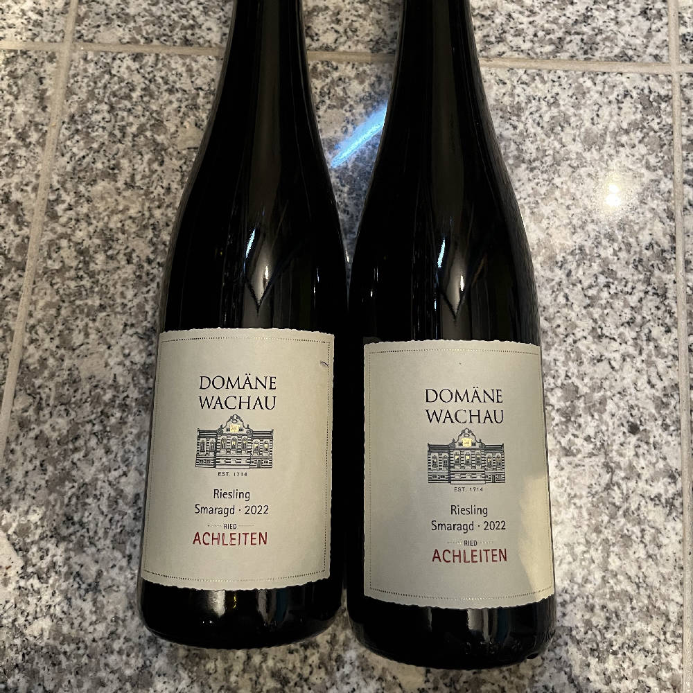 2x Domäne Wachau Riesling Smaragd Achleiten 2022