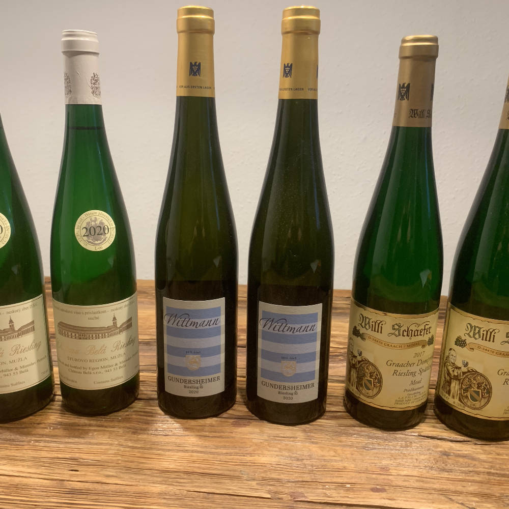 6er Riesling Paket - EUR 130 mit Versan