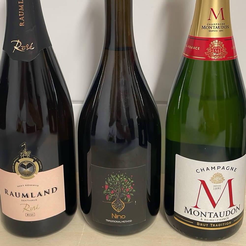 3er Paket Sekt & Champagner & Cremant