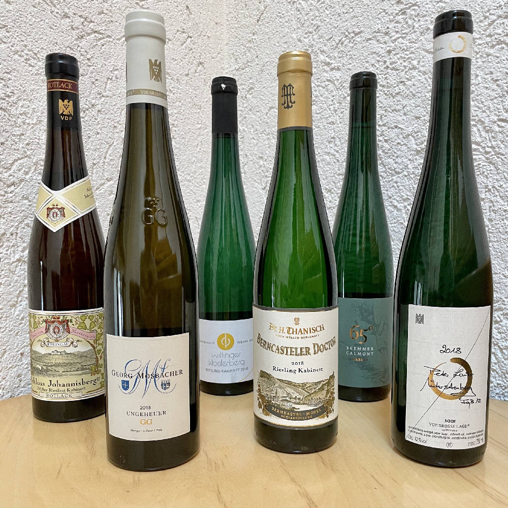 2018er Riesling Paket (6 Flaschen)