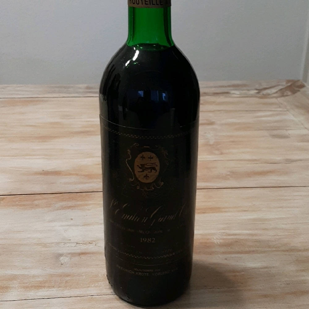 Auktion 1982er Saint Emilion Grand Cru 