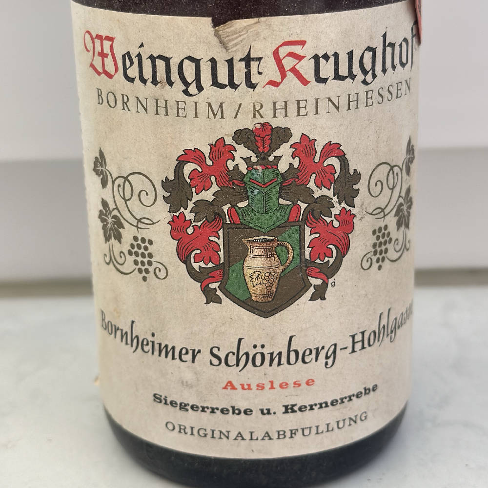 1970er Bornheimer Schönberg-Hohlgasse Auslese 