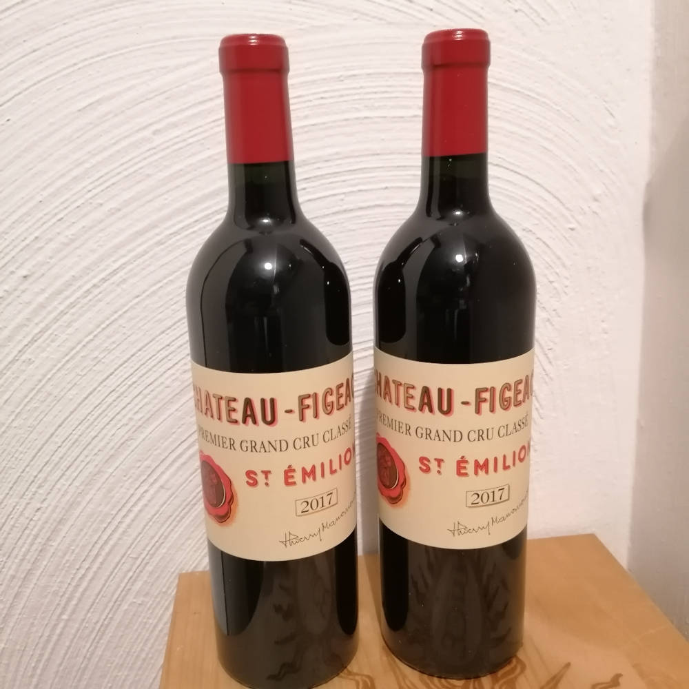 2x Chateau Figeac 2017 Premier Grand Cru 