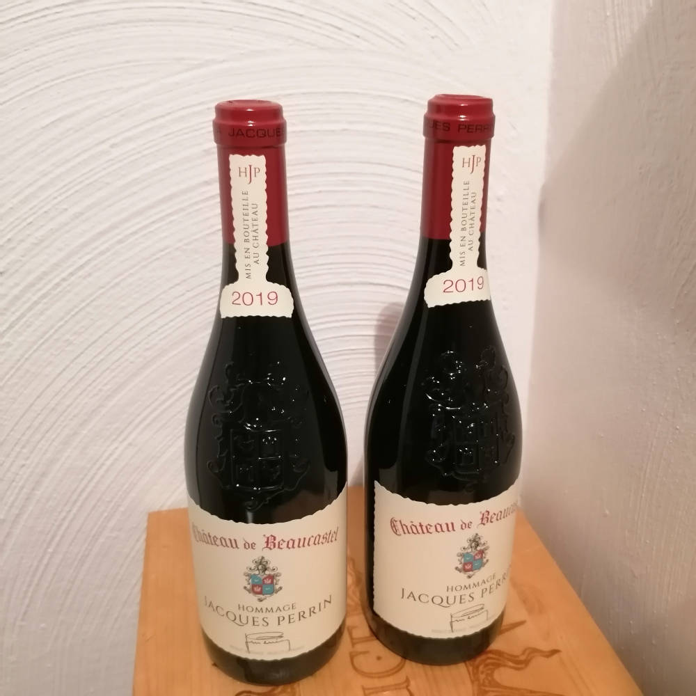 2xChateau de Beaucastel Hommage Jaques Perrin 2019