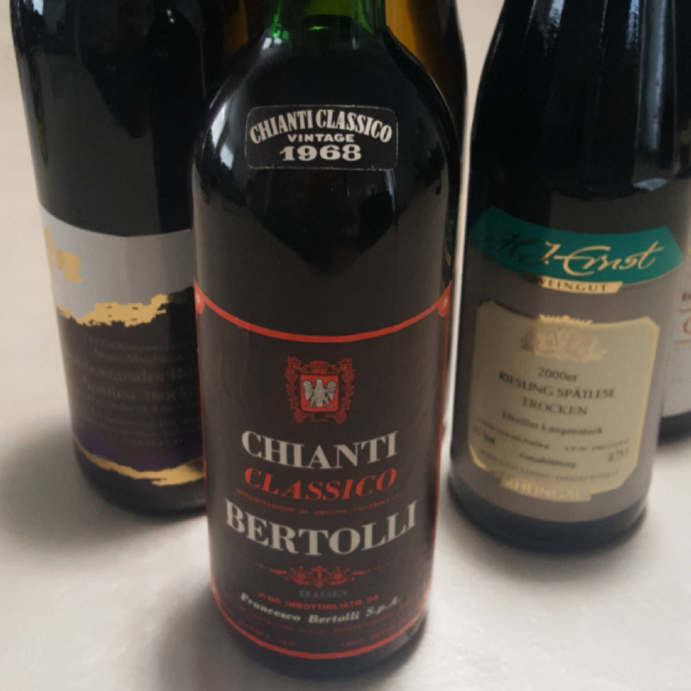 Chianti Classico Bertolli 1968 Qualitätswein