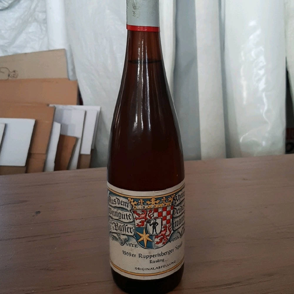 Auktion 1969er Ruppertsberger Spieß Riesling Dr. von Bassermann-Jordan 