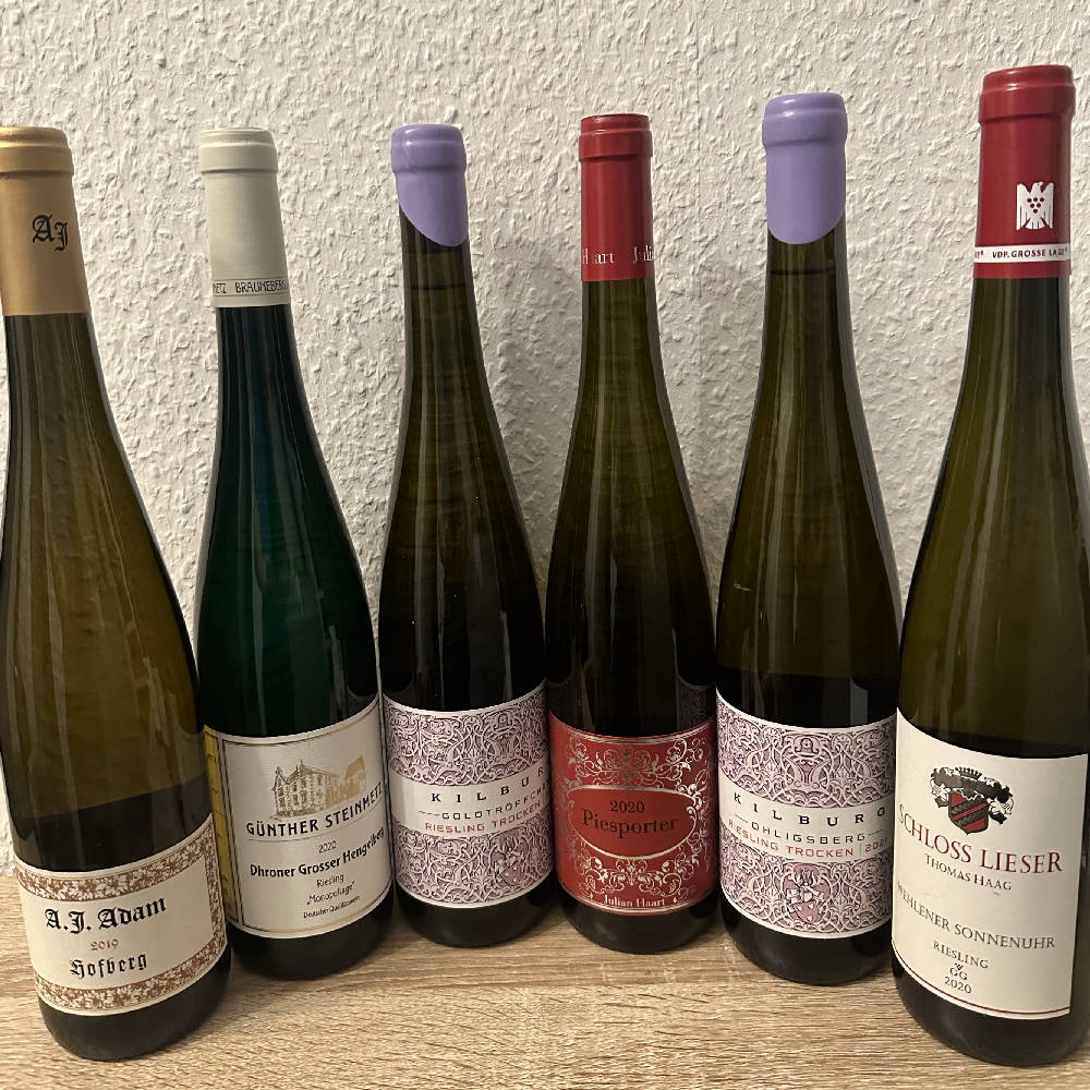 6er Mosel-Rieslinge trocken 