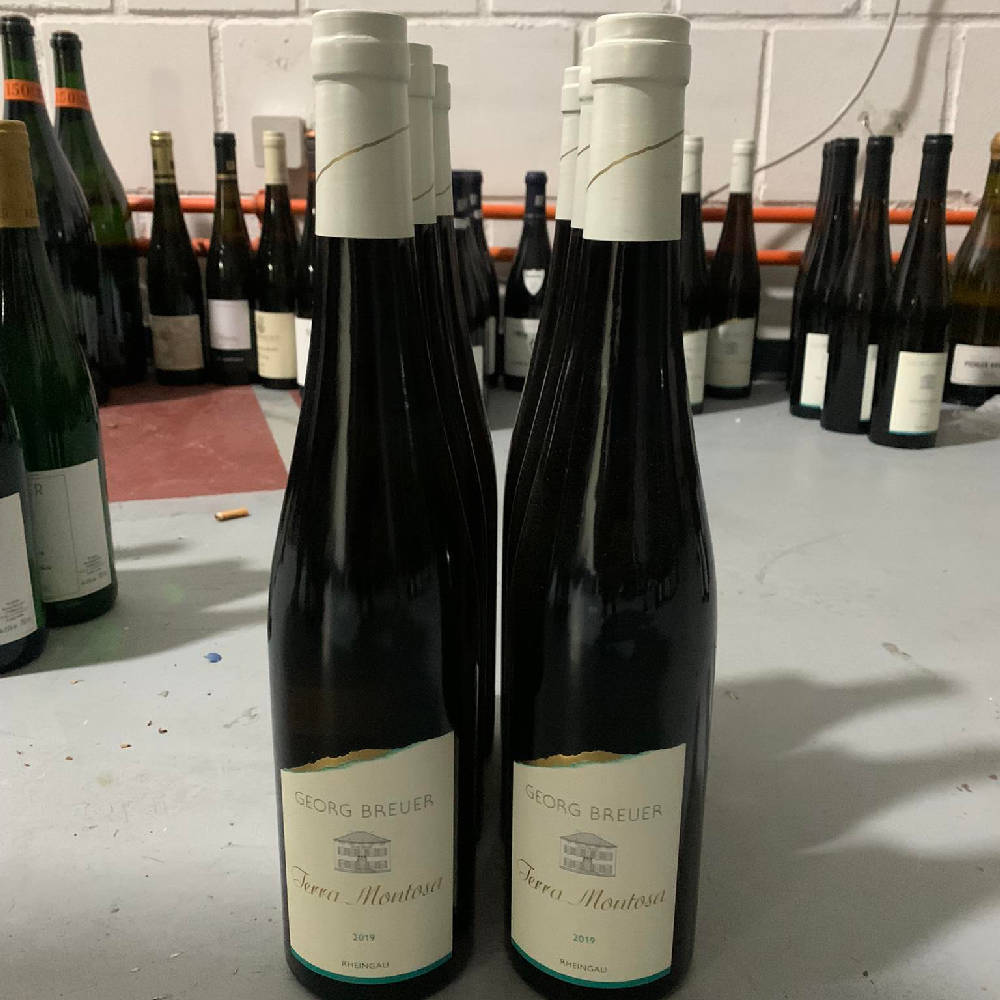 6 x DE Rheingau Breuer Montosa Riesling JG 2019 Vol. 0,75 Im Paket INCLUSIVE Versand