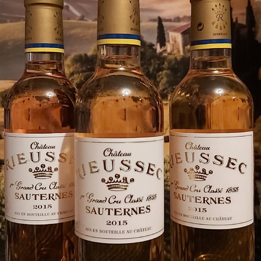 Chateau  Rieussec Sauternes 2015 99 Suckling